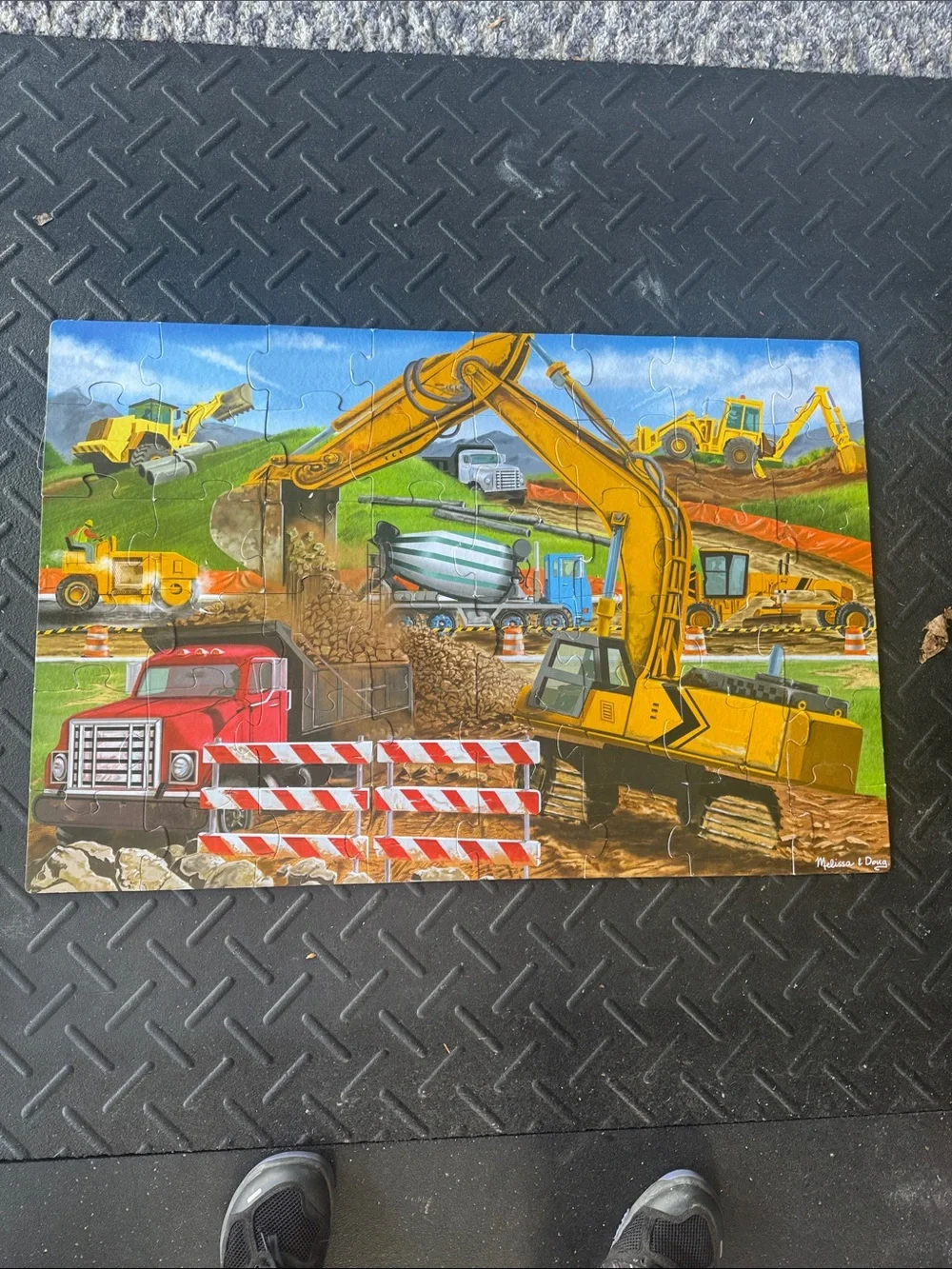 Bundle of 4 Floor Puzzles